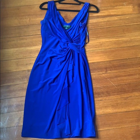 Ralph Lauren Dresses & Skirts - GORGEOUS Royal Blue Ralph Lauren Dress ❤️